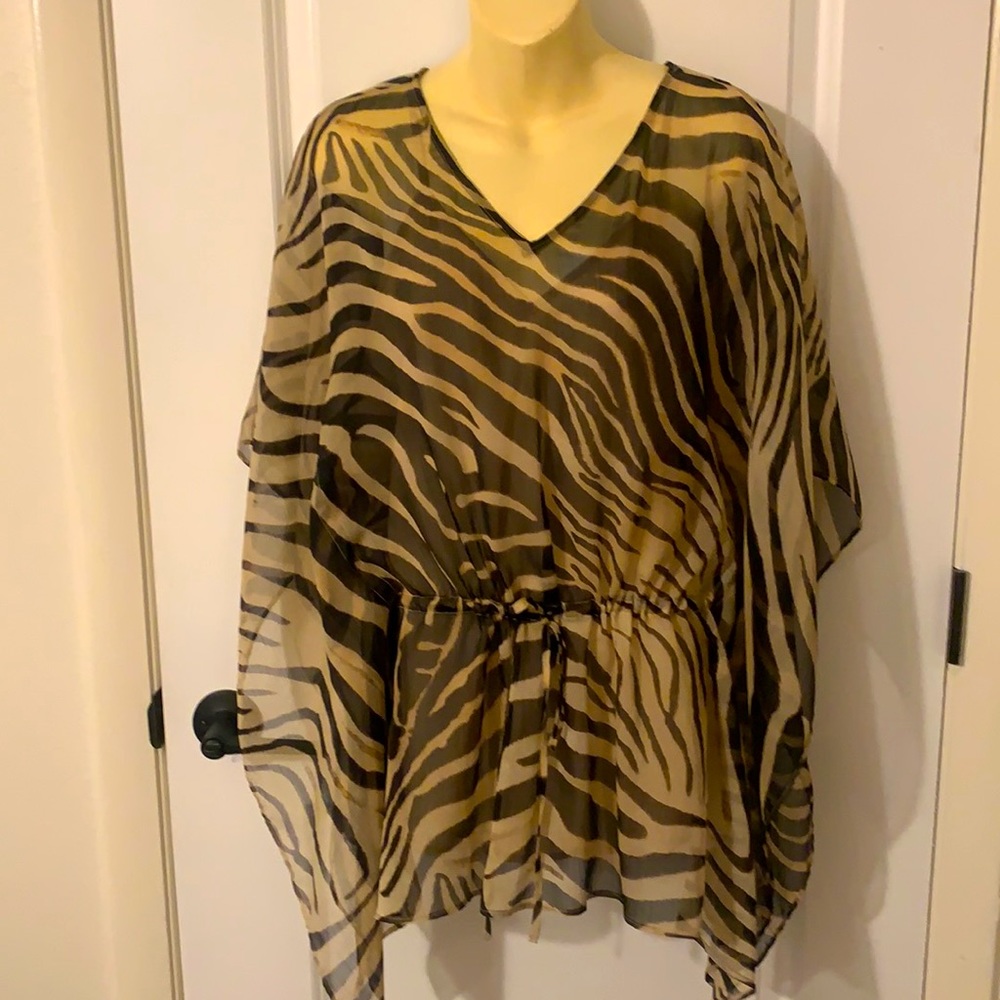 RALPH LAUREN caftan style blouse